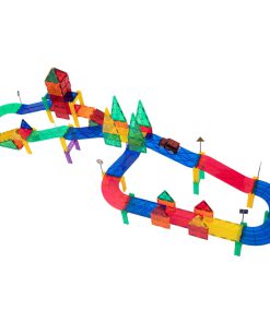 מגנטים מסלול מכוניות 82 חלקים - PLAYMAGER