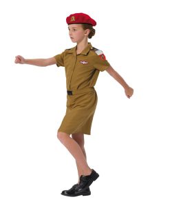 תחפושת לפורים חיילת צנחנית - רודריגז