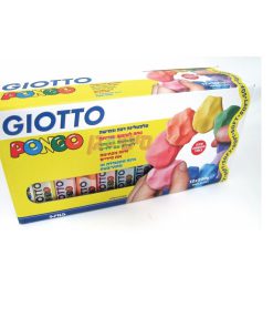 פלסטלינה רכה 10 גוונים - GIOTTO PONGO
