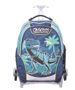 תיק אורטופדי X BAG TROLLEY דגם T-REX כחול - KAL GAV