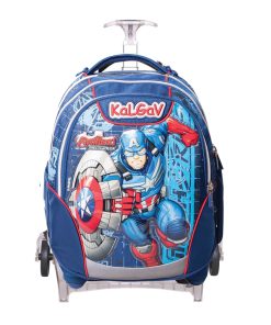 תיק אורטופדי X BAG TROLLEY דגם קפטן אמריקה - KAL GAV