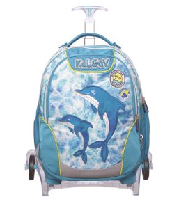 תיק אורטופדי X BAG TROLLEY דולפינים  - KAL GAV