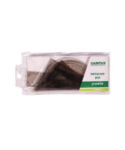 סט הנדסה פלסטיק 15 ס"מ - CAMPUS