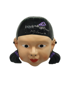 מסיכת פנים משחקי הדיונון בובת דג מלוח