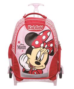 תיק אורטופדי X BAG TROLLEY מיני מאוס אדום  - KAL GAV