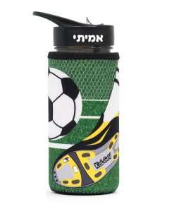 בקבוק שתיה לילדים 500 מ"ל + כיסוי תרמי במגוון דגמים + הדבקת שם - KAL GAV – תמונה 3