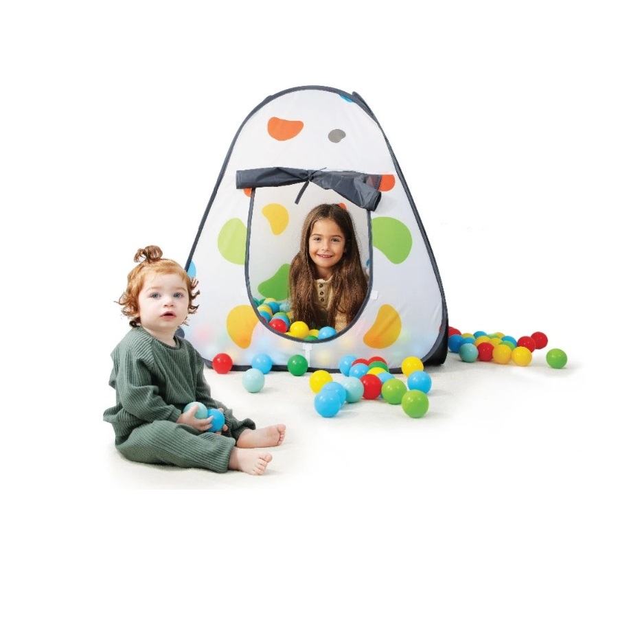 אוהל כדורים בקופסא + 100 כדורים IAM TOYS
