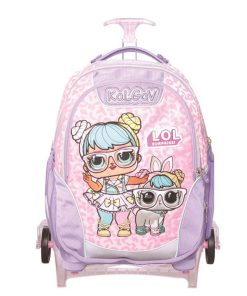 תיק אורטופדי X BAG TROLLEY דגם LOL PET לילך  - KAL GAV