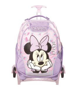 תיק אורטופדי X BAG TROLLEY דגם מיני מאוס סגול  - KAL GAV