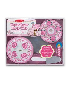 עוגה חגיגית 3 שכבות מעץ Melissa And Doug