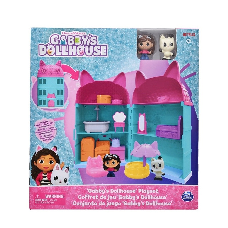 בית הבובות של גבי סט משחק בית בובות - Gabby's Dollhouse