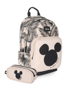 תיק גב לנוער + קלמר Disney Palm Mickey