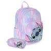 תיק גב לילדים ונוער + קלמר Stitch Pastel
