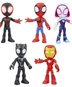 Alternative view of ספיידי וחברים – סט 5 דמויות 9 ס"מ - SPIDEY hasbro