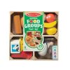 סט קבוצות מזון מעץ Melissa & Doug