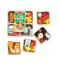 Alternative view of סט קבוצות מזון מעץ Melissa & Doug
